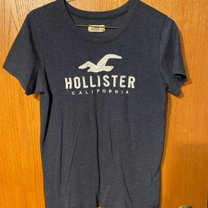 Navy Blue Hollister Tee